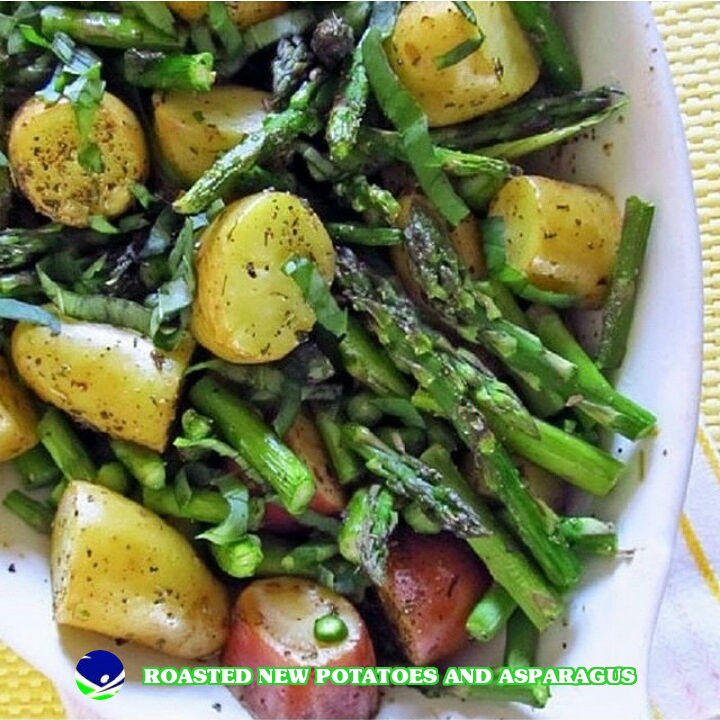 ROASTED NEW POTATOES AND ASPARAGUS